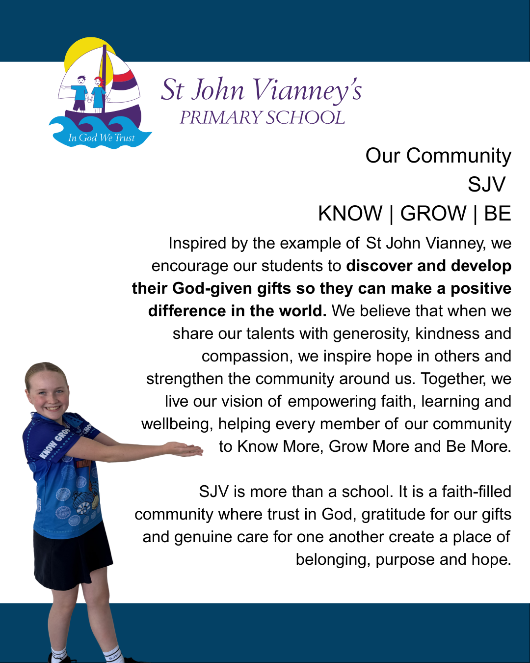 SJV KNOW GROW BE